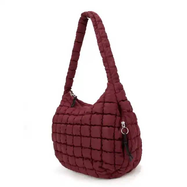Puffer Hobo Tote