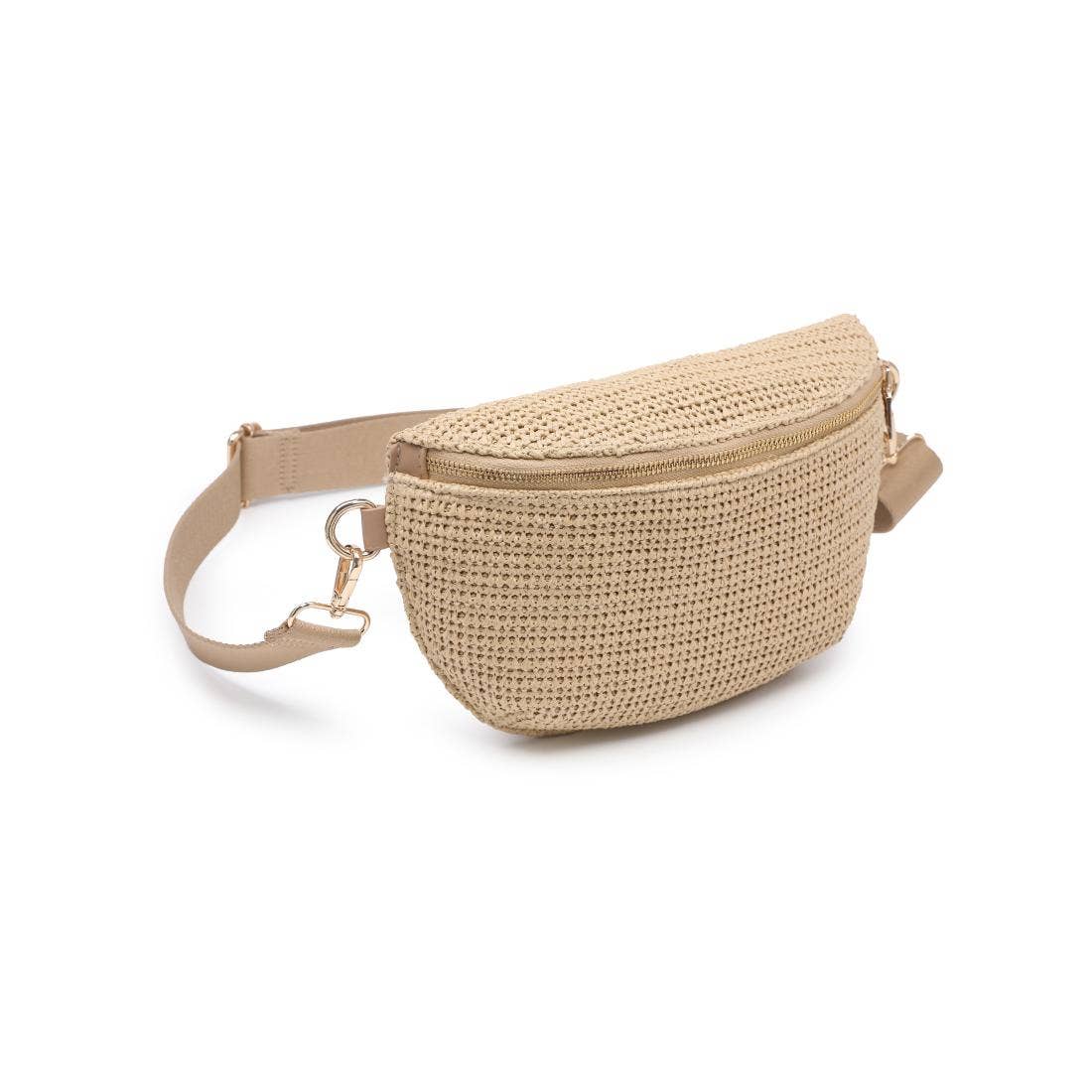 Gizelle Large Checker Belt Bag