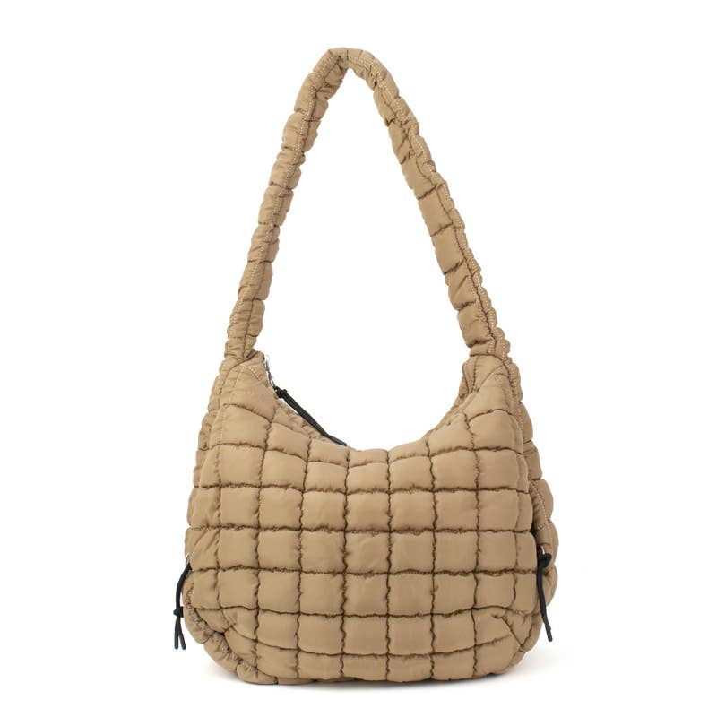 Puffer Hobo Tote