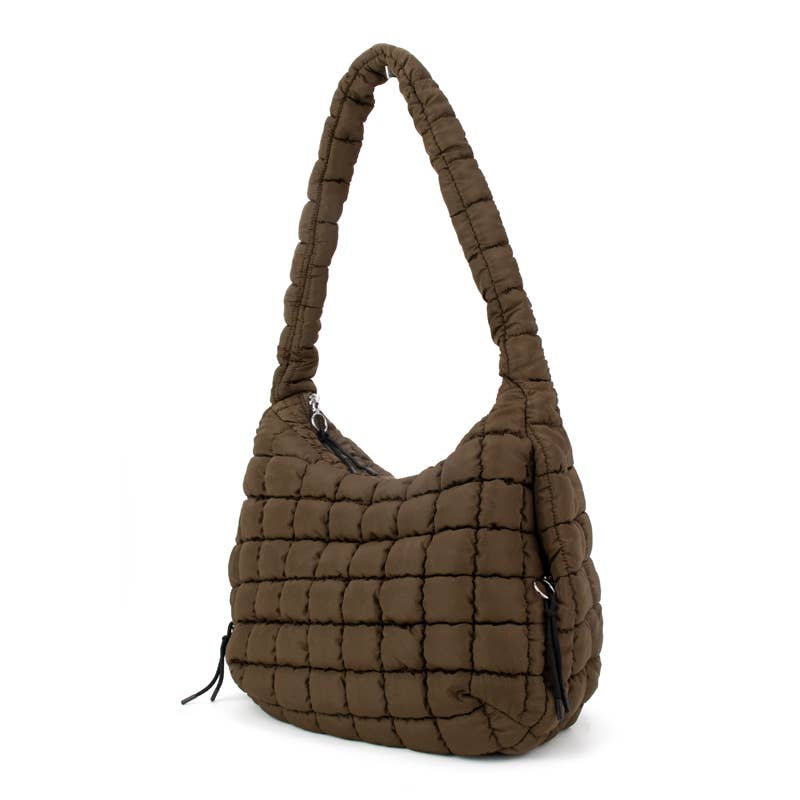 Puffer Hobo Tote