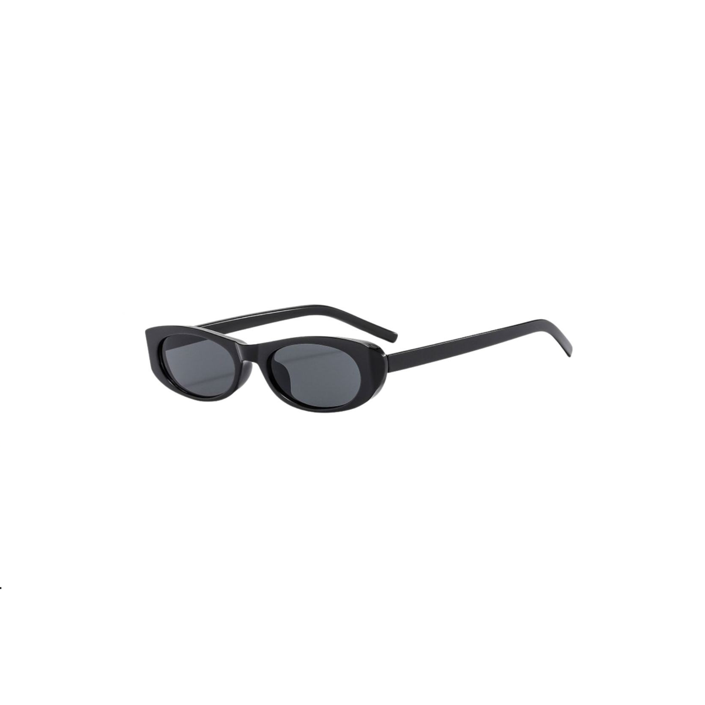 Slim Cat Eye Retro Sunglasses in Tortoise