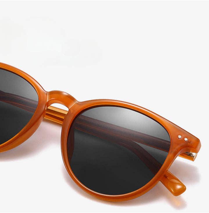 Vintage Round Polarized Sunglasses