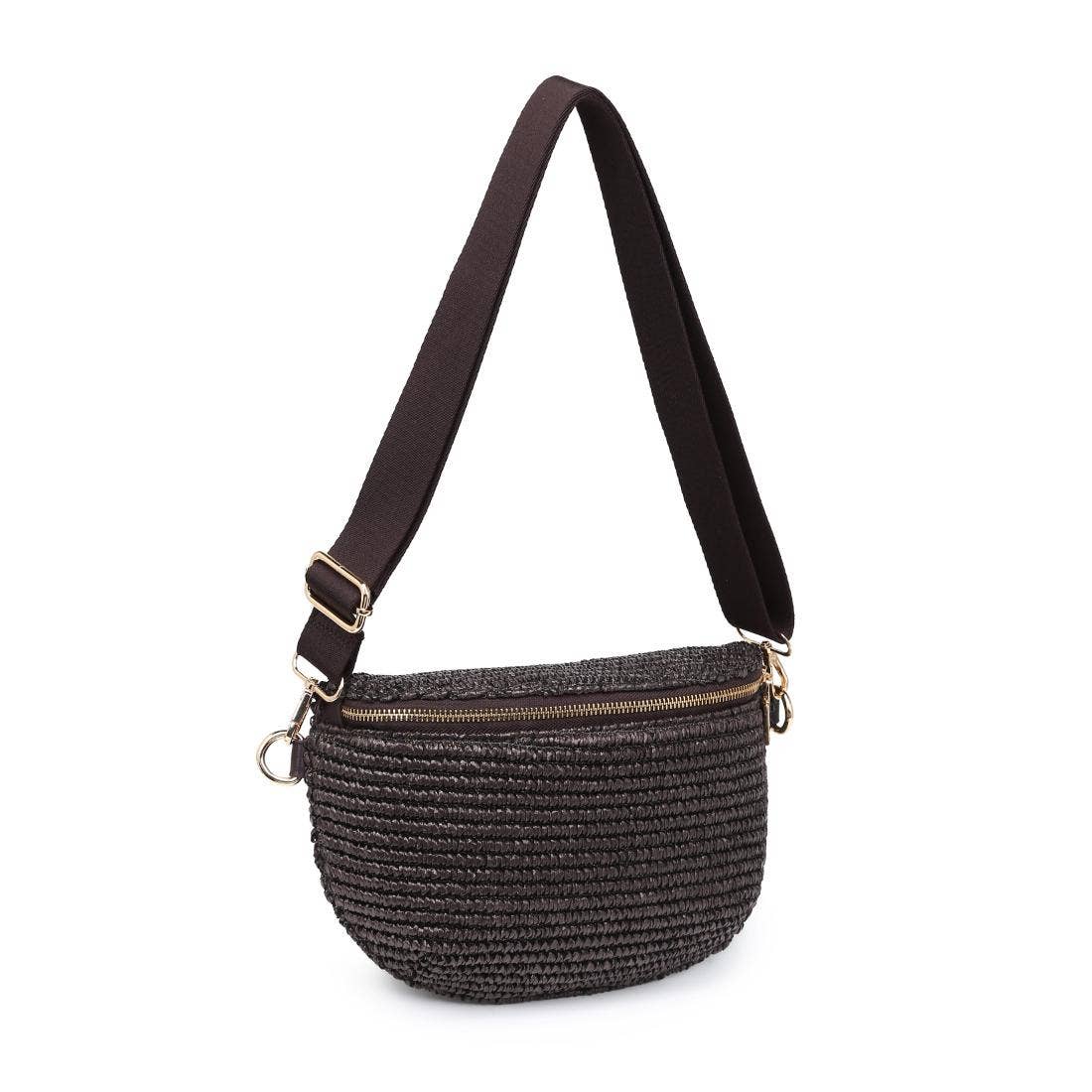 Gizelle Large Checker Belt Bag