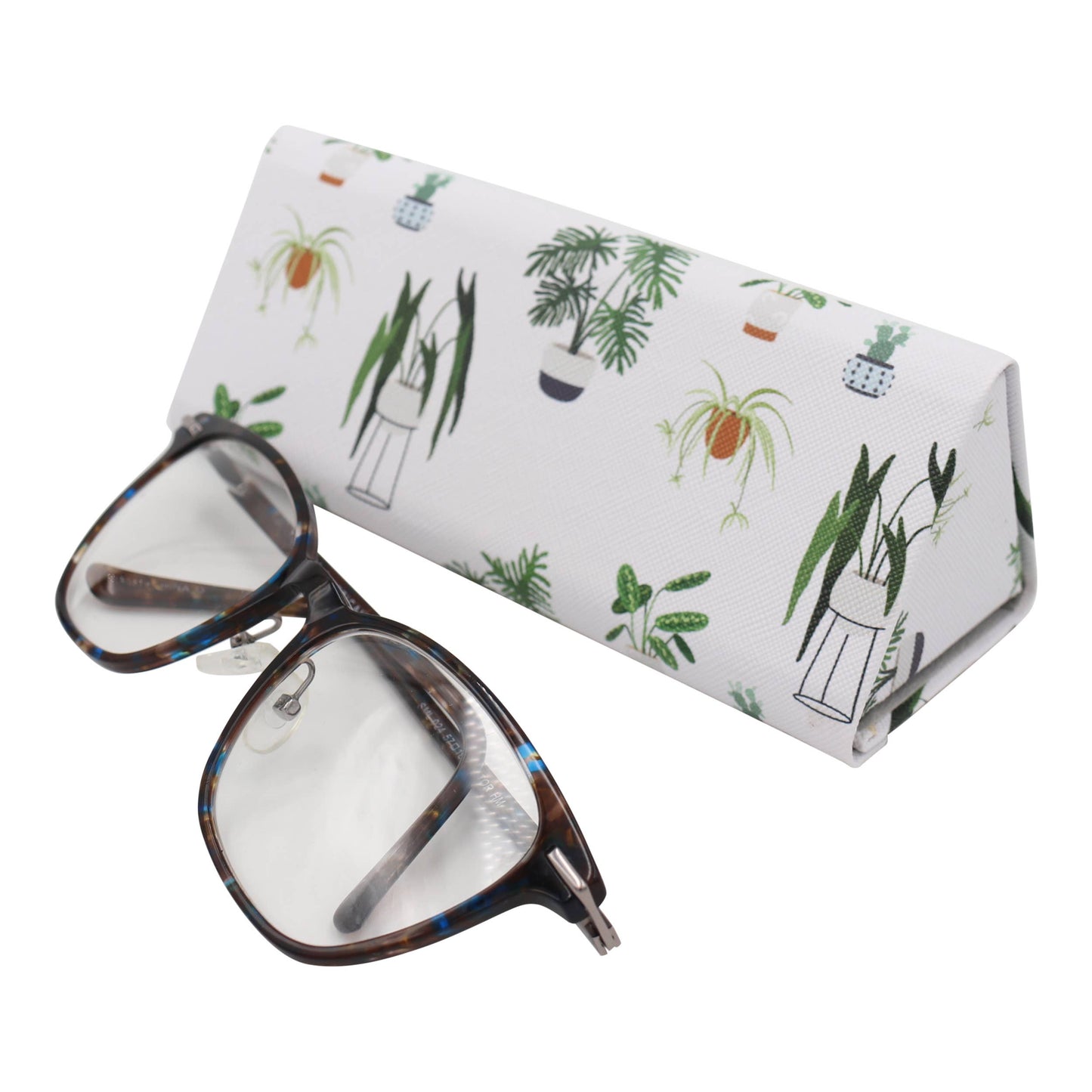 Glasses Case With Cleaning Cloth for Eyeglasses, Sunglasses