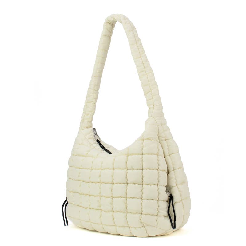 Puffer Hobo Tote