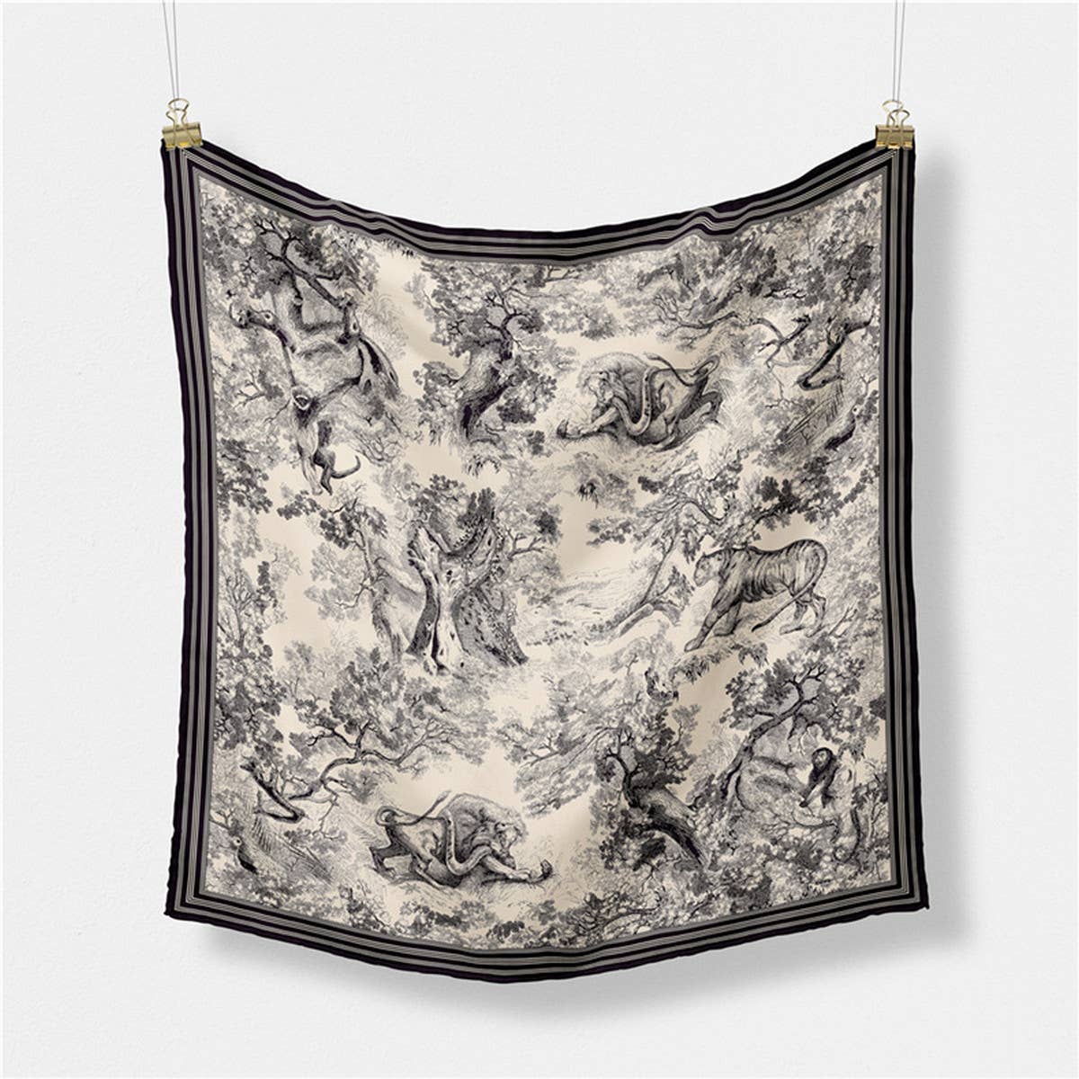 Versatile Square Scarf – Hair Tie&Bag Wrap Ribbon_CWASC0650