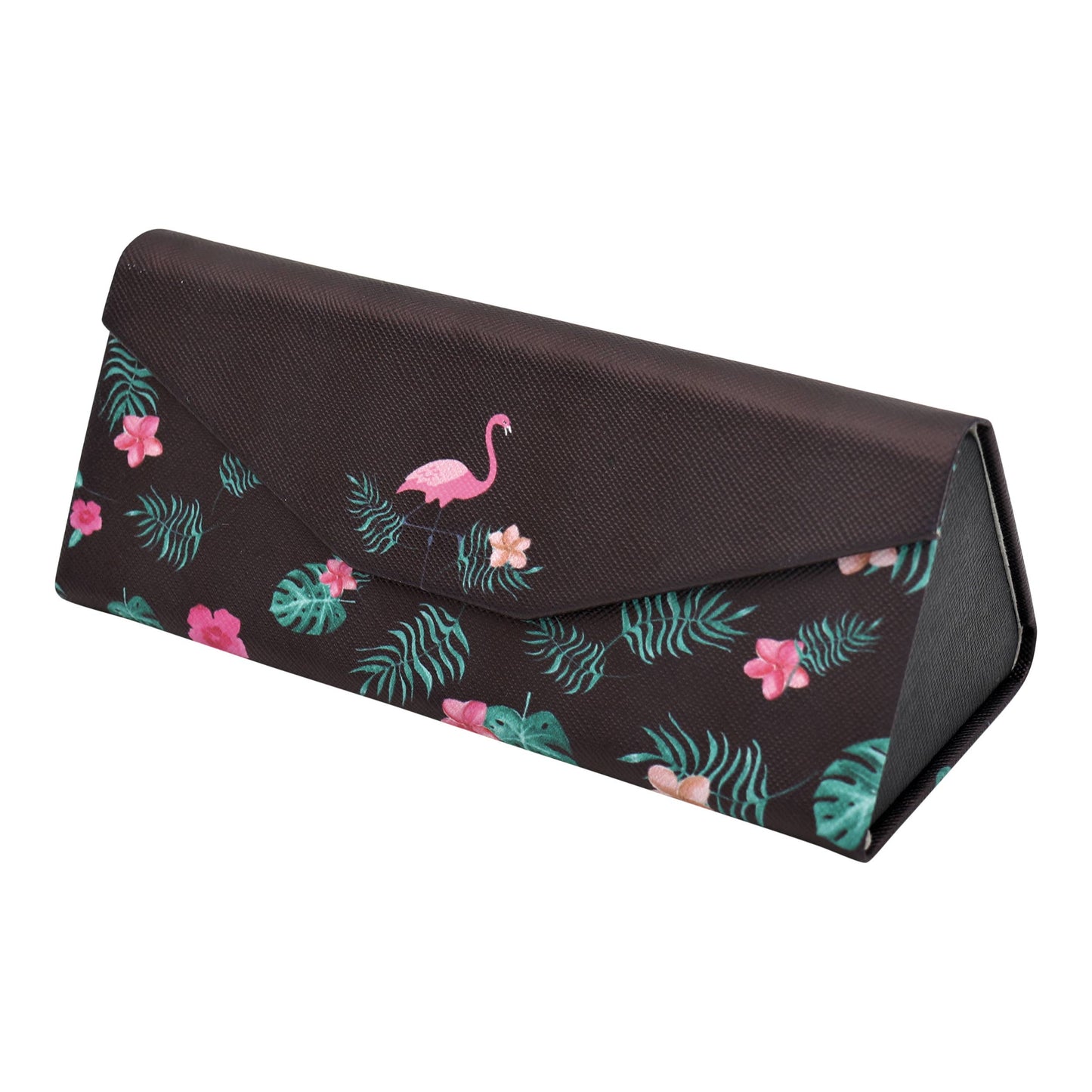 Flamingo Glasses Case – Cute Animals – Vegan Leather