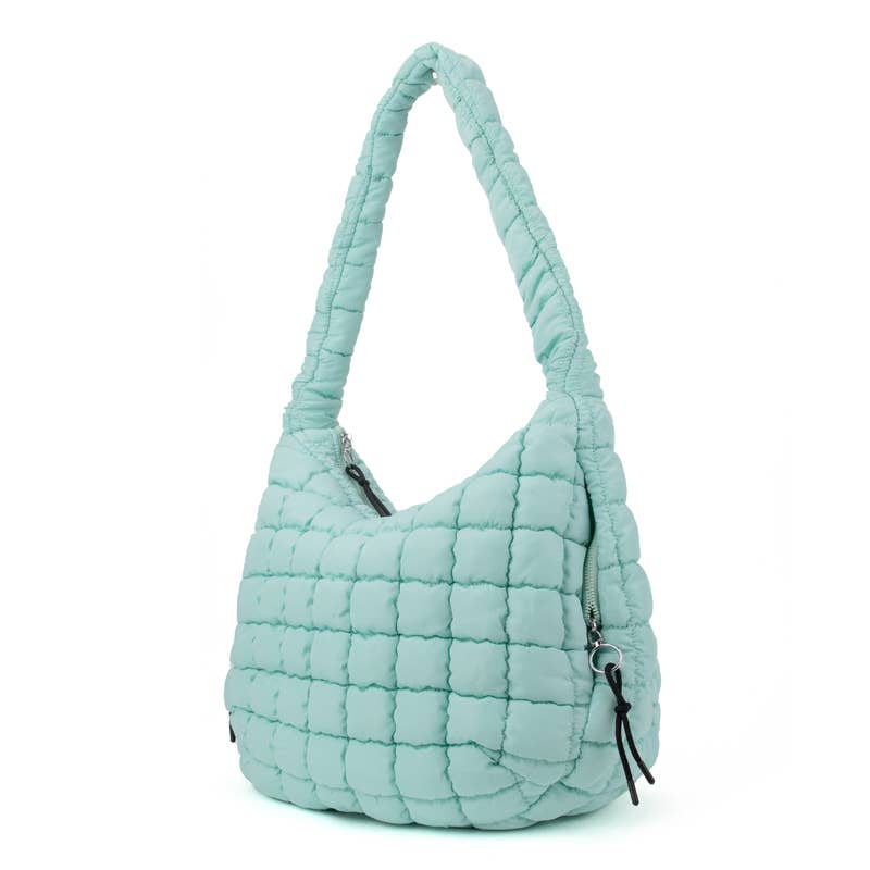 Puffer Hobo Tote