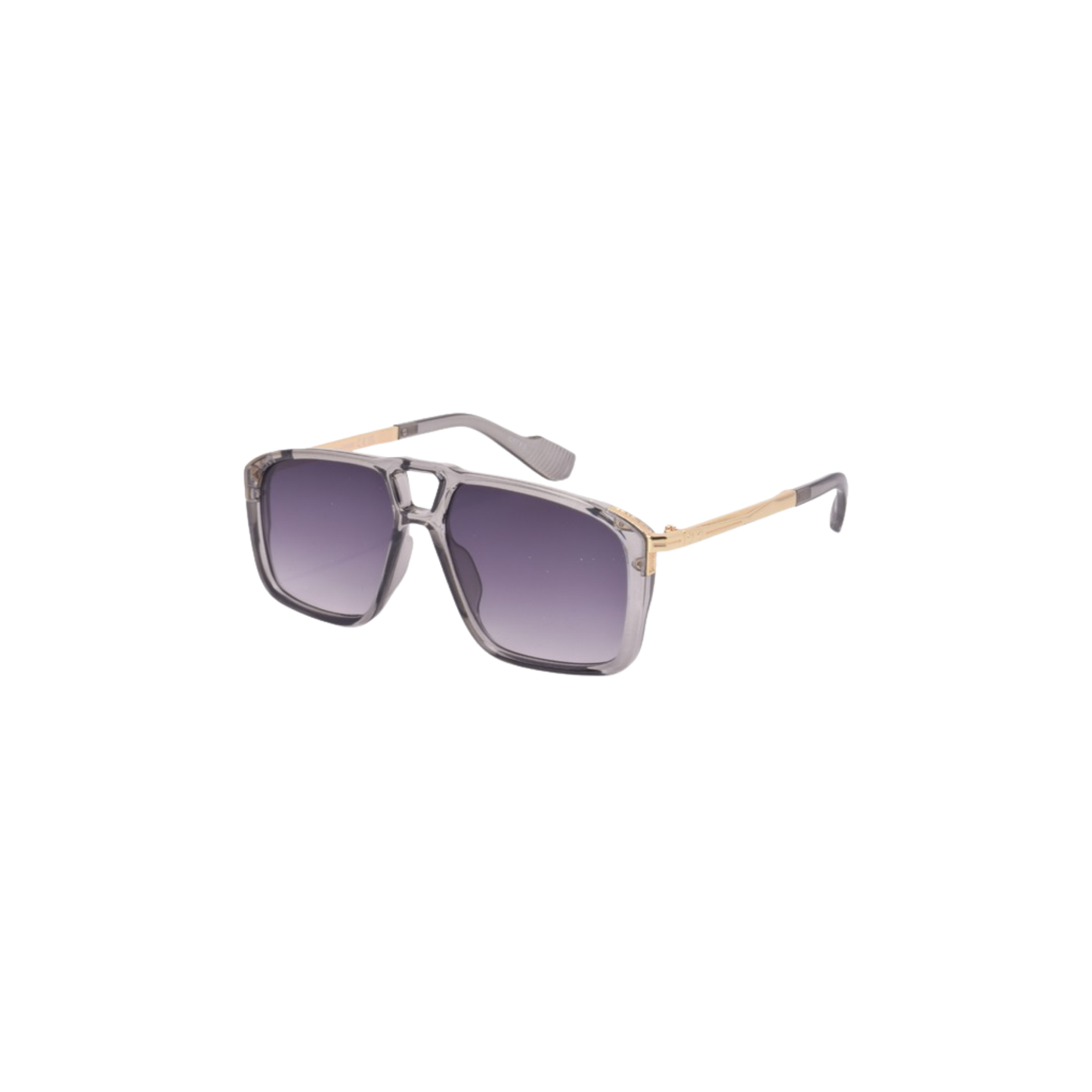 Smoke Gradient Aviator Sunglasses