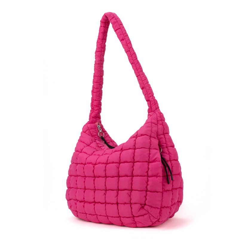 Puffer Hobo Tote