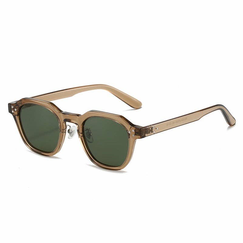 Retro Polarized UV Protection Round Sunglasses