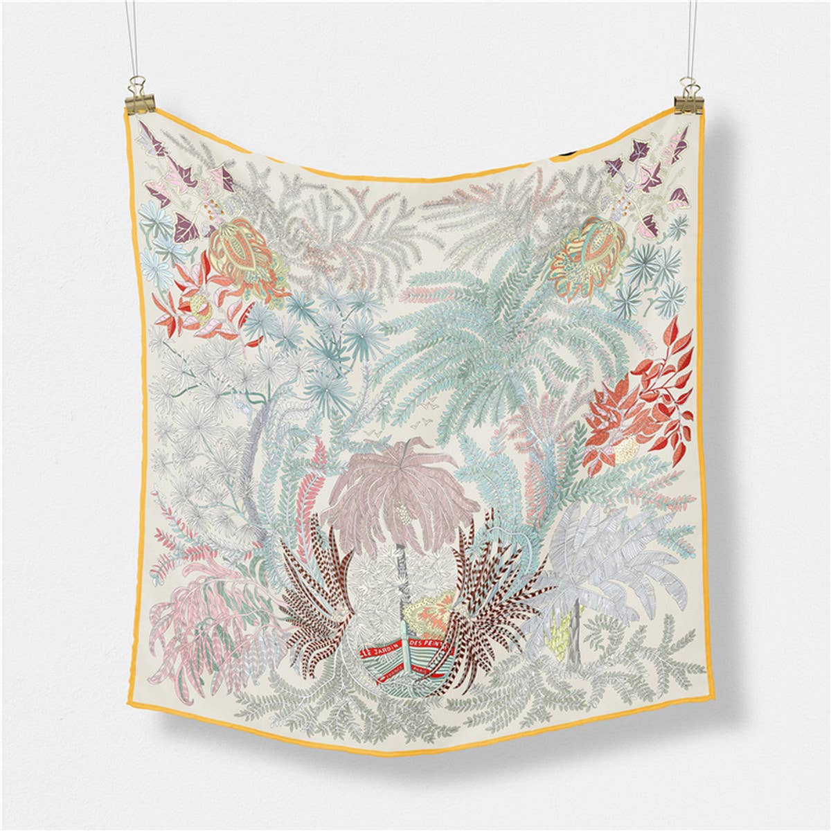 Silky Satin Square Scarf