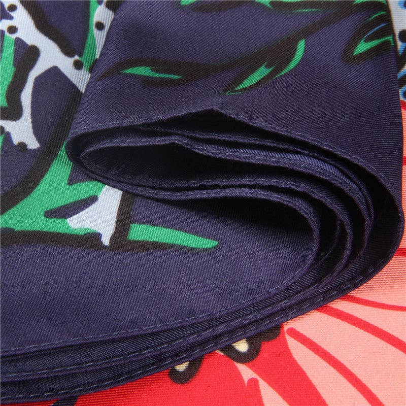 Large Insects Butterfly Square Scarf