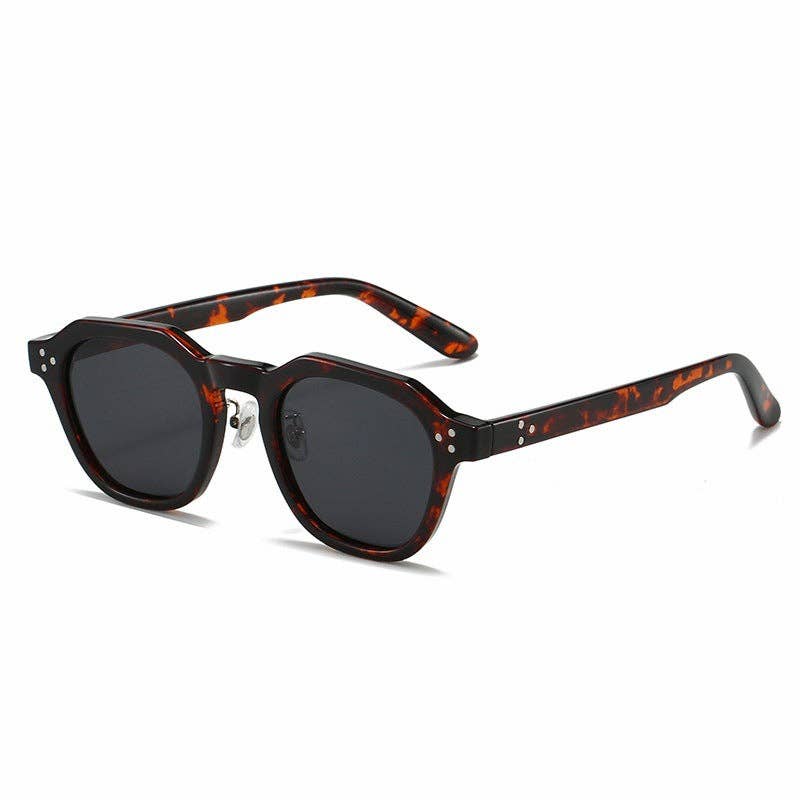 Retro Polarized UV Protection Round Sunglasses