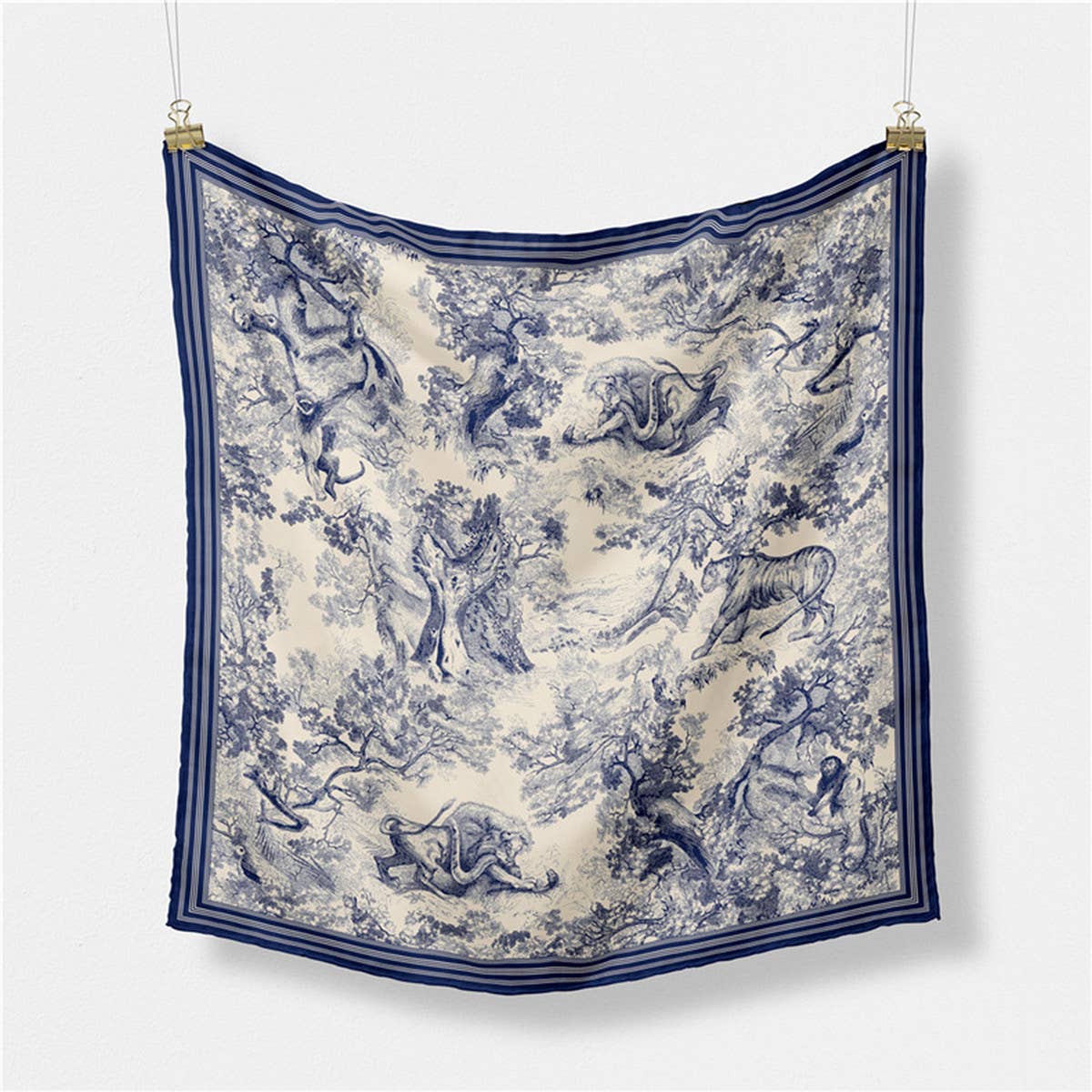 Versatile Square Scarf – Hair Tie&Bag Wrap Ribbon_CWASC0650