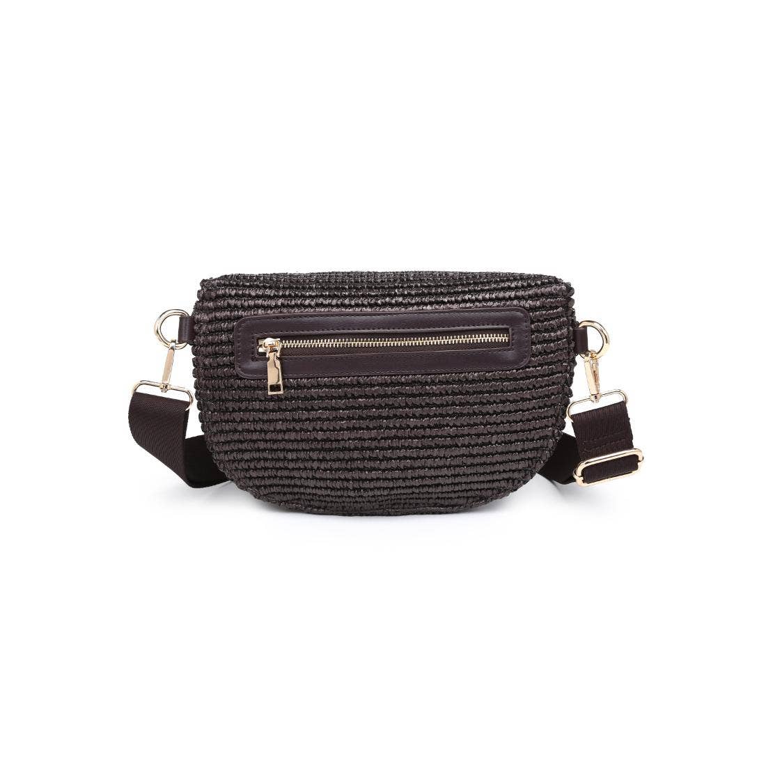 Gizelle Large Checker Belt Bag