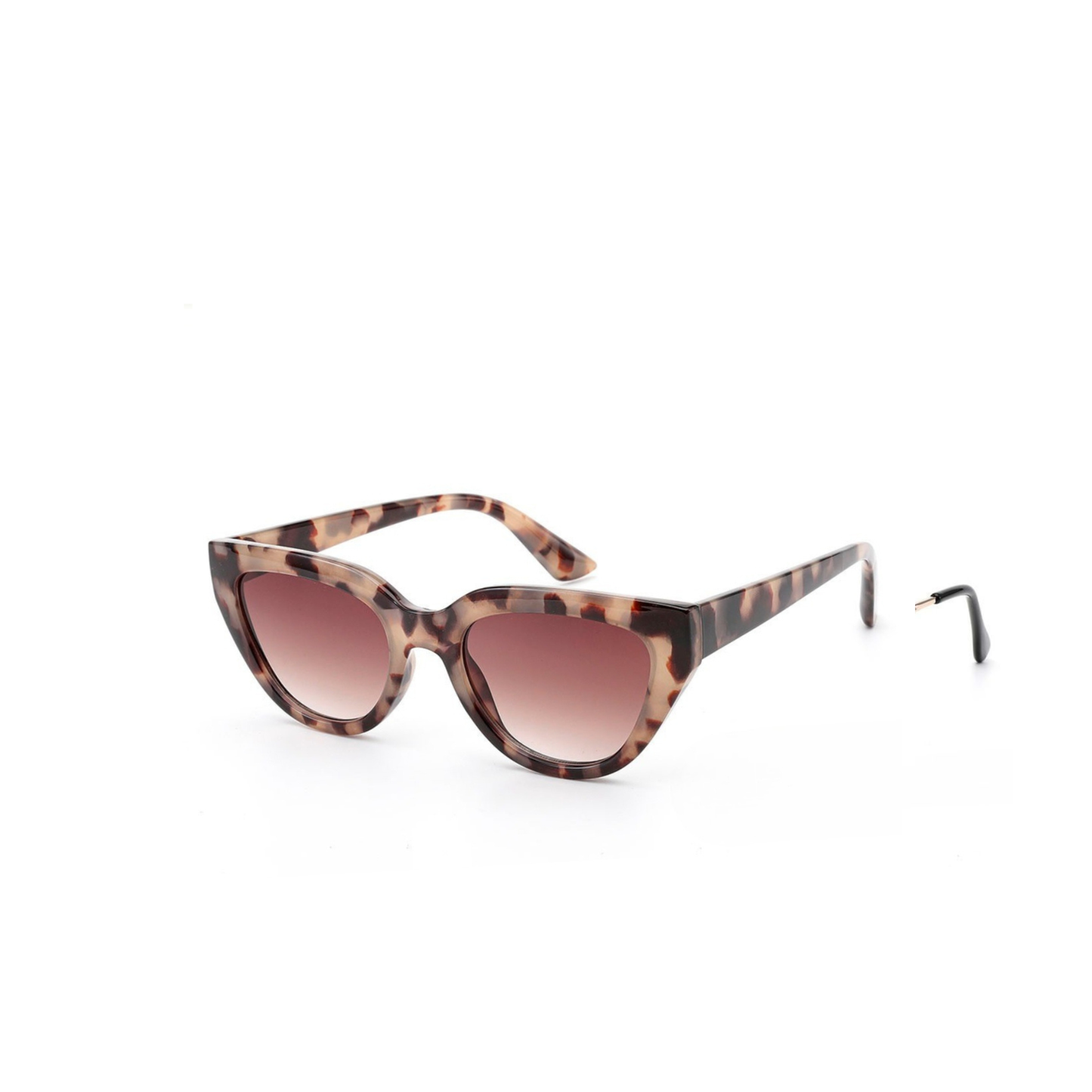 Cat Eye Sunglasses in Soft Tortoiseshell