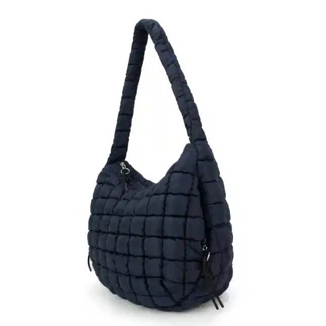 Puffer Hobo Tote