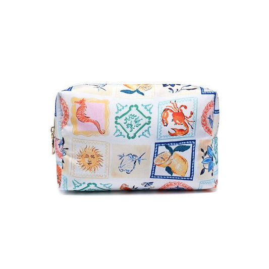 Amalfi Escape Cosmetic & Travel Organizer Pouch