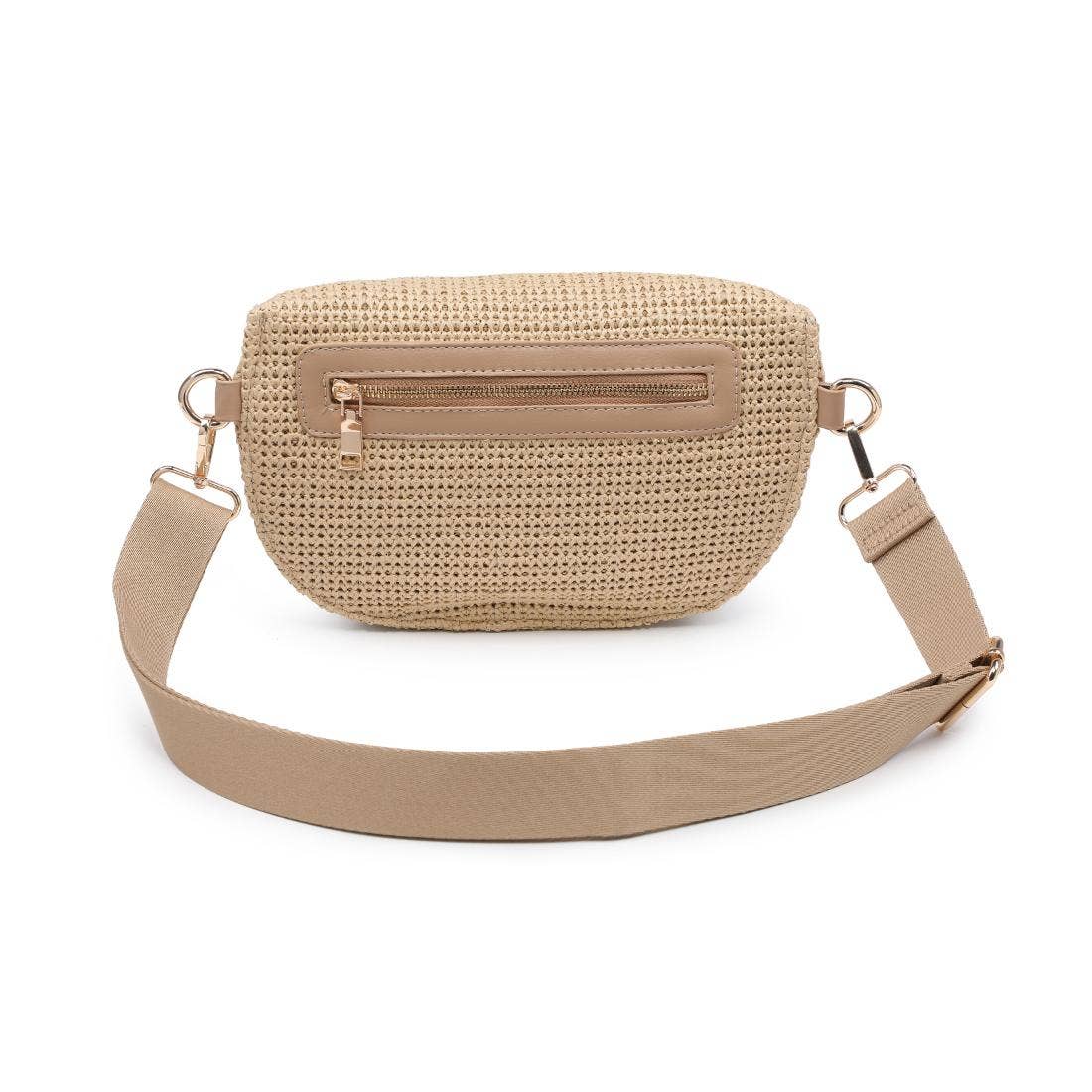 Gizelle Large Checker Belt Bag