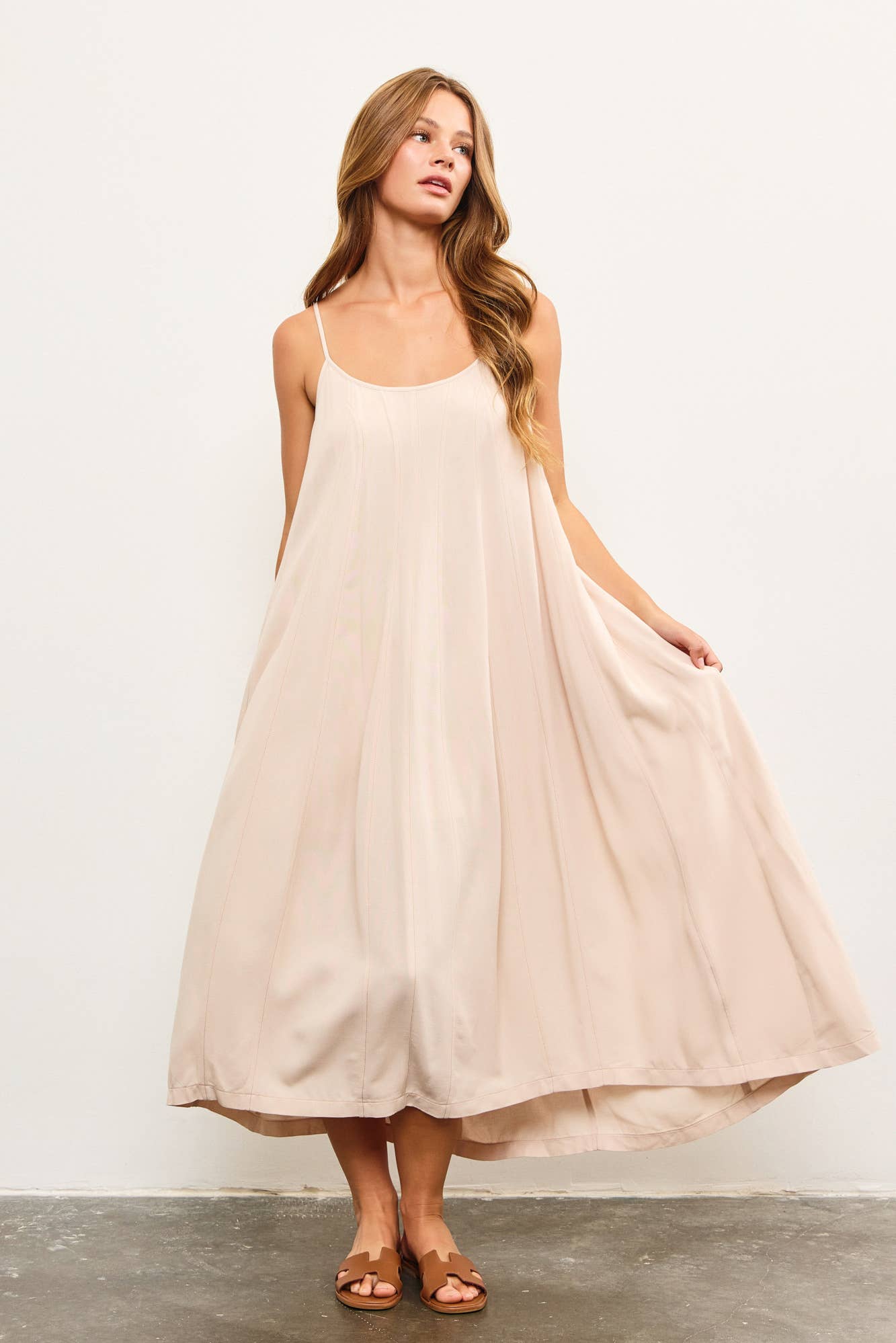 FLOWY CAMI DRESS