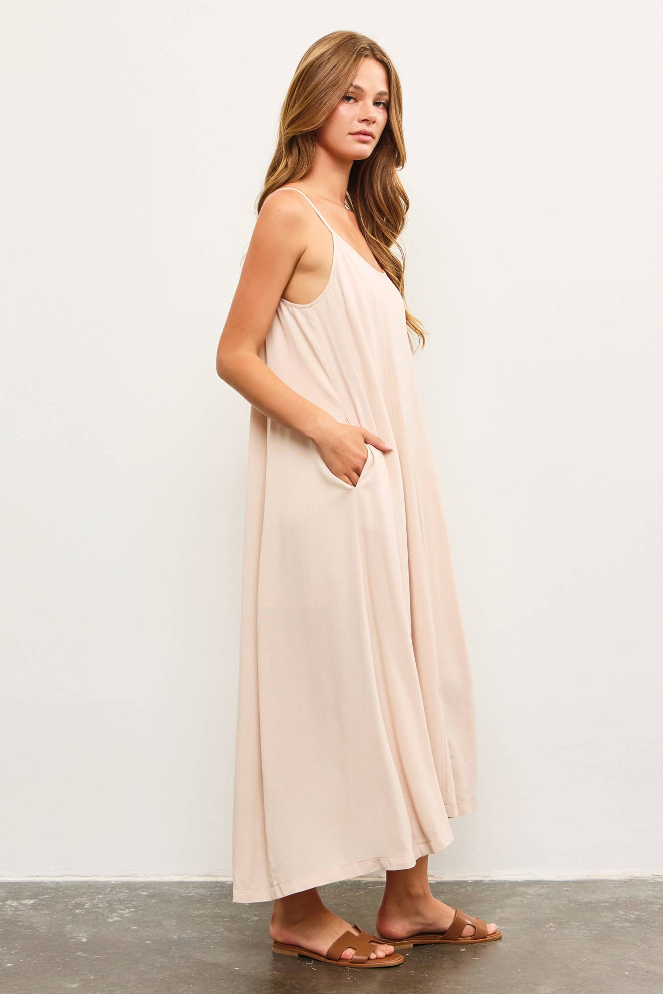 FLOWY CAMI DRESS
