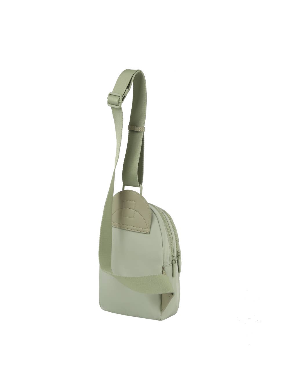 Metro Muse Puffy Quilted Nylon Sling Crossbody Bag