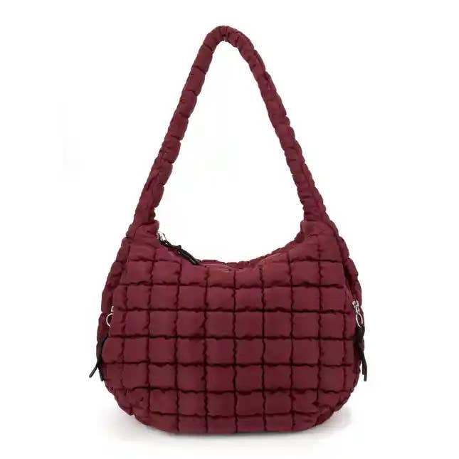 Puffer Hobo Tote