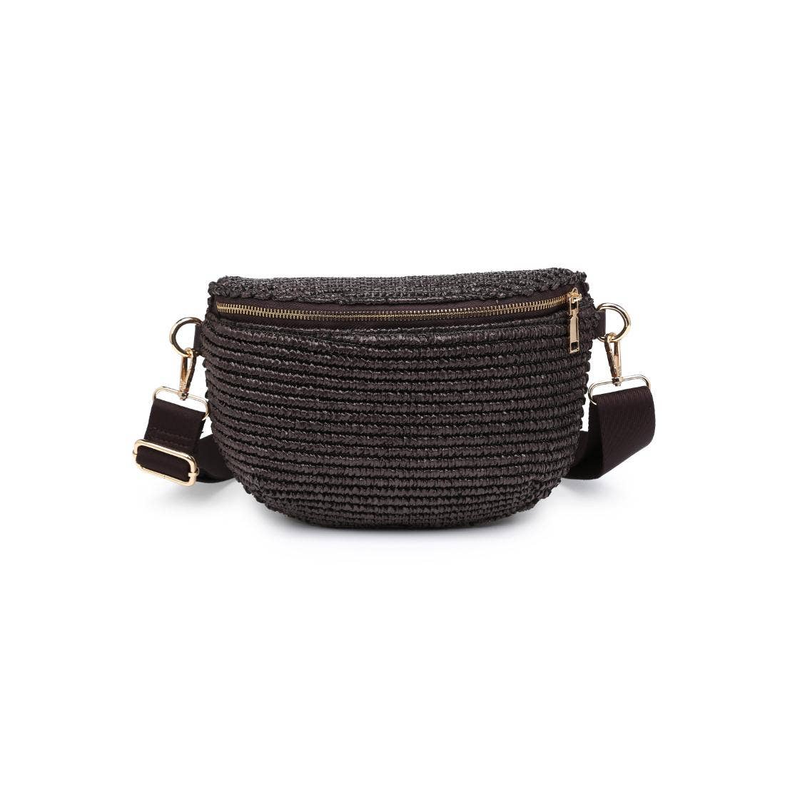 Gizelle Large Checker Belt Bag