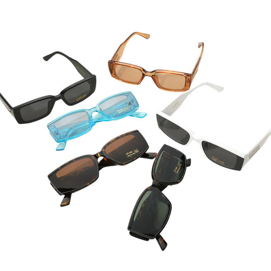 Trendy Rectangle Frame Wayfarer Sunglasses