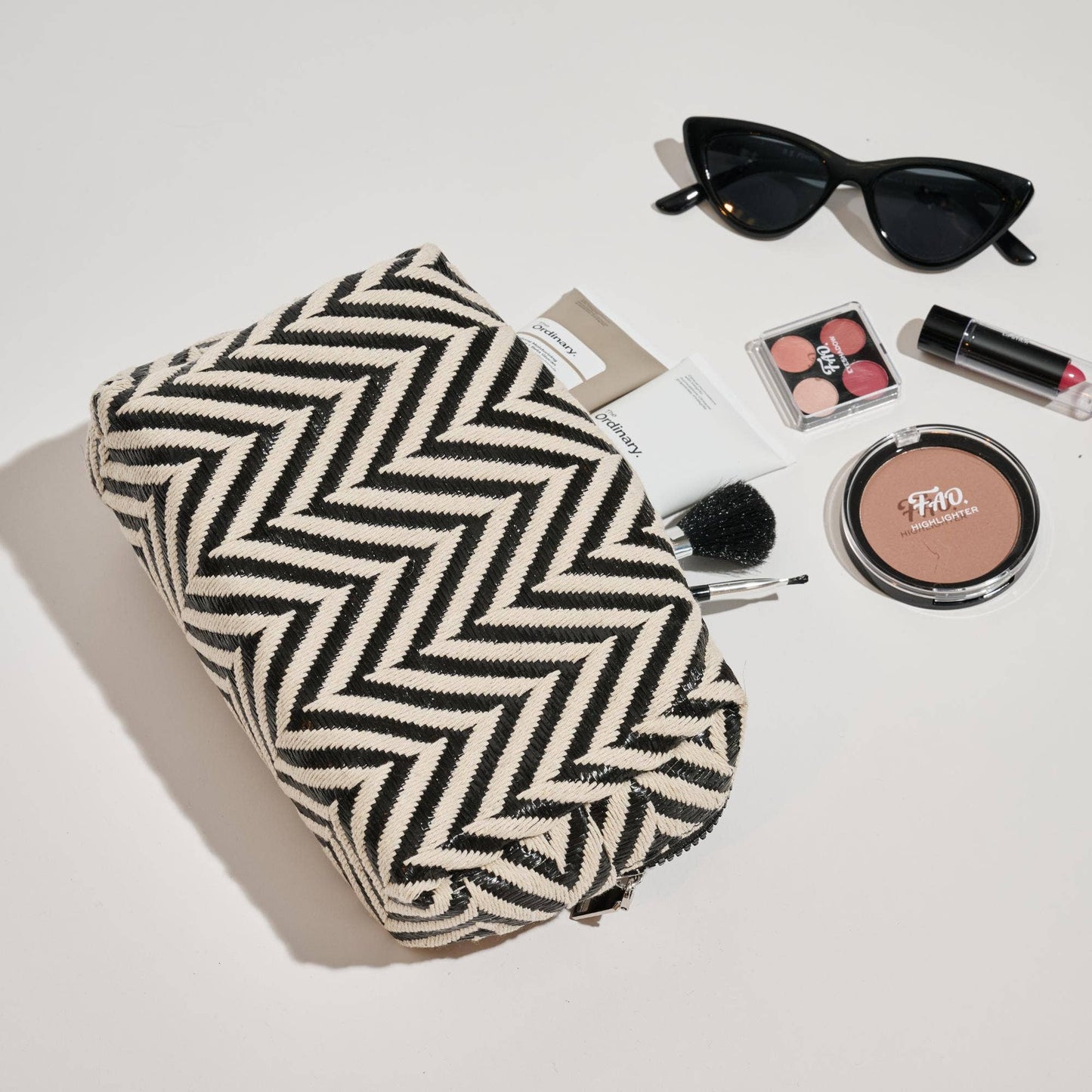 Chevron Chic Cosmetic & Travel Organizer Pouch
