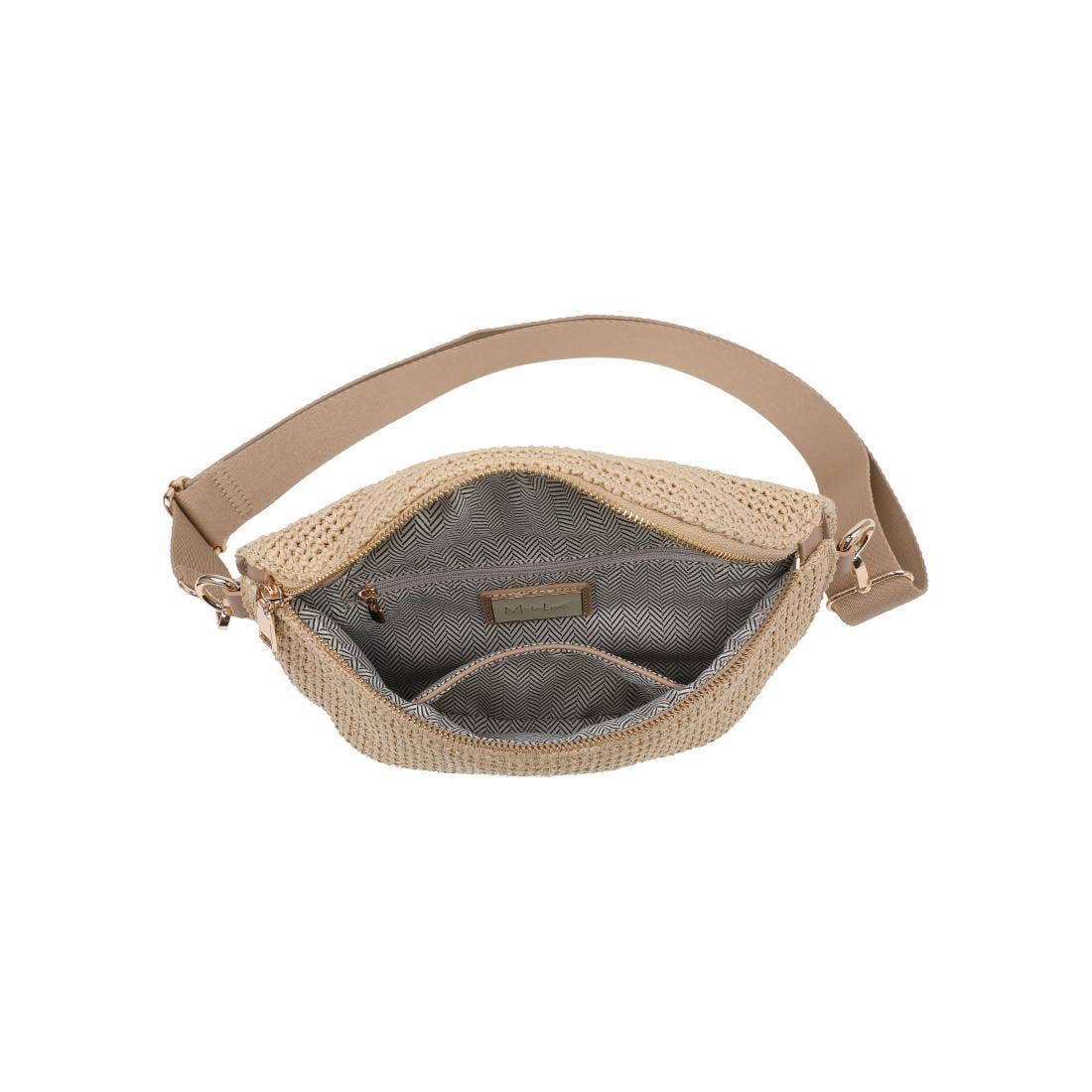 Gizelle Large Checker Belt Bag