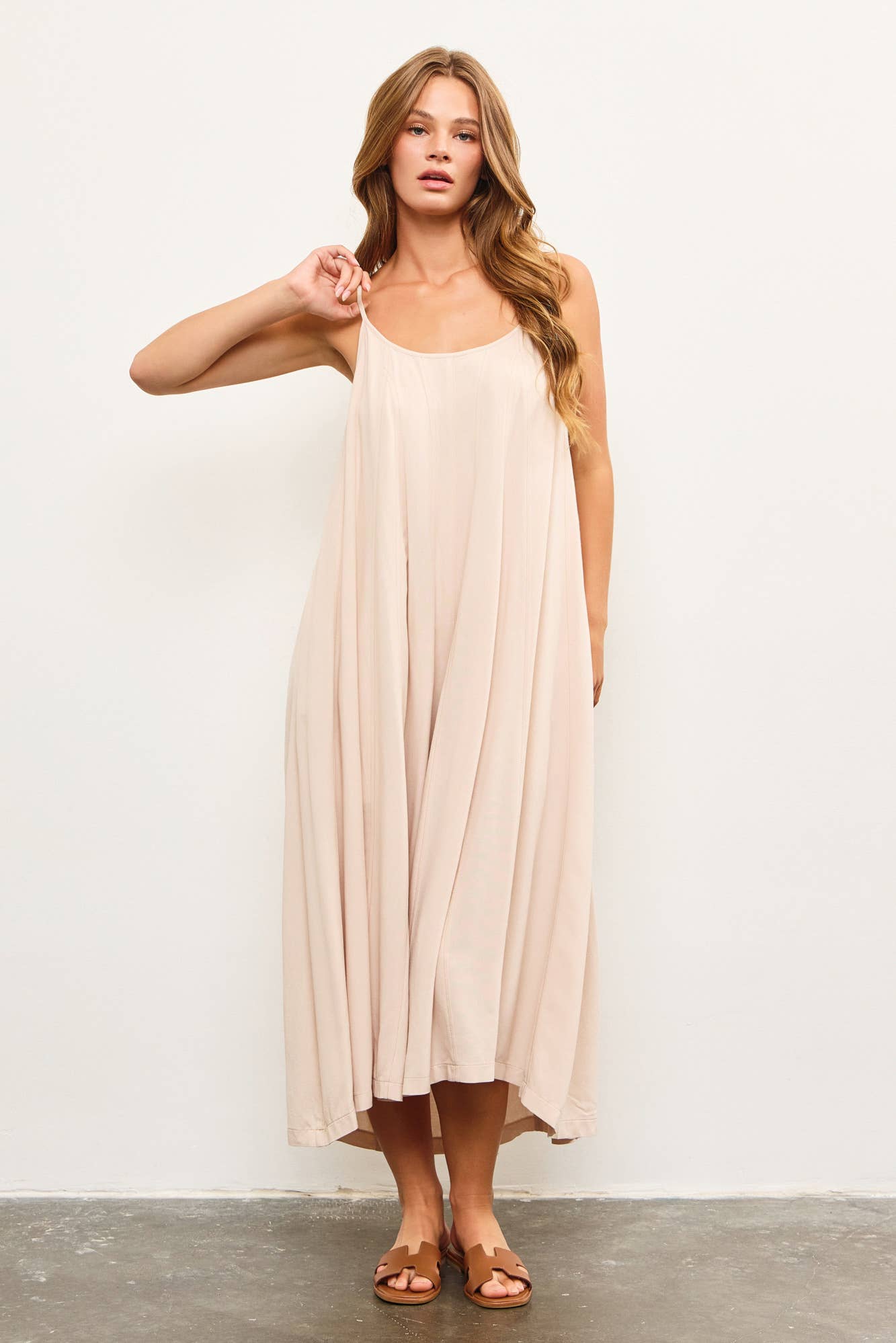 FLOWY CAMI DRESS